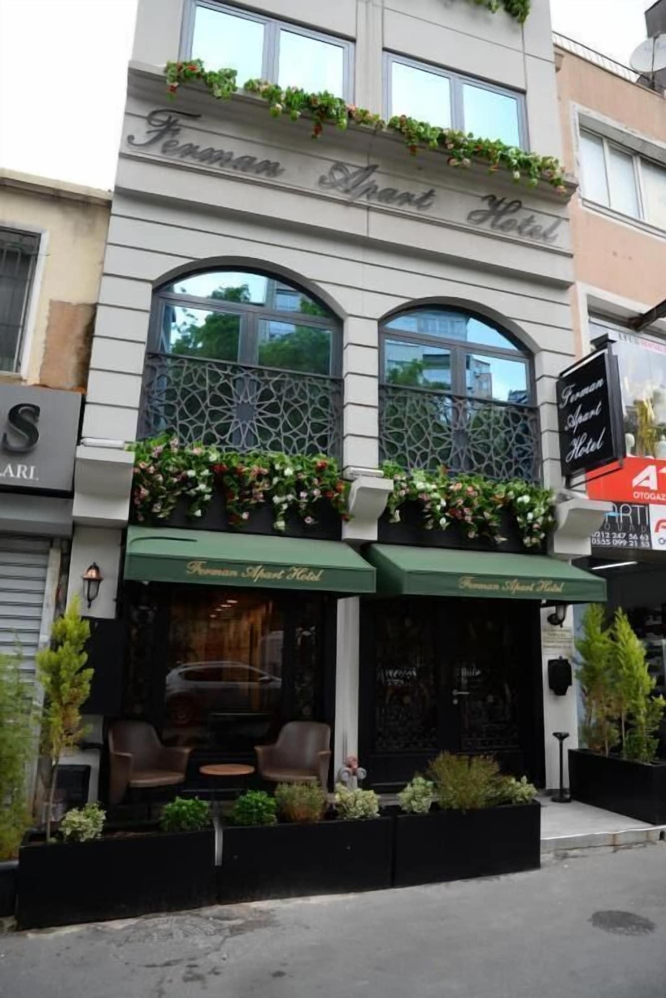 弗曼公寓酒店 Harbiye 外观 照片